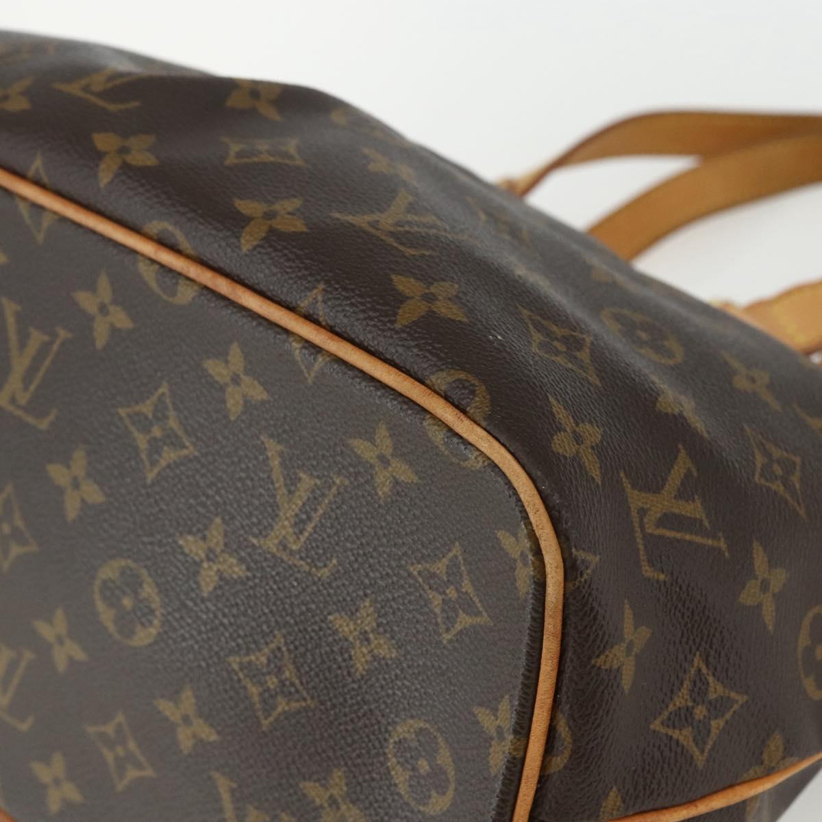 LOUIS VUITTON Monogram Palermo PM Tote Bag M40145 LV Auth ka414