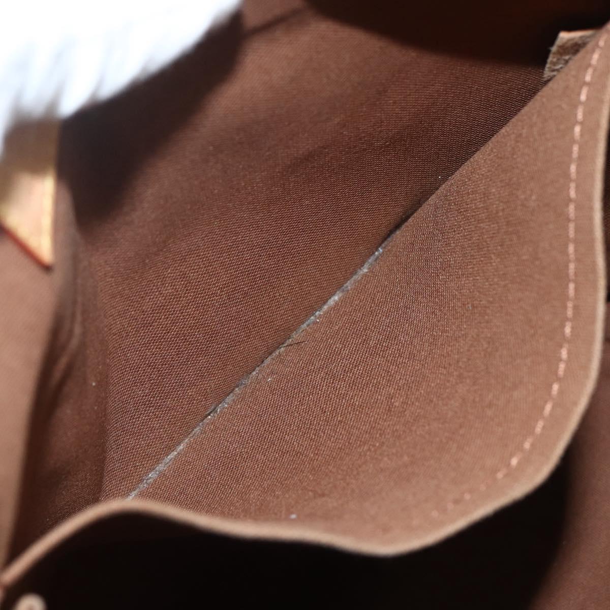 LOUIS VUITTON Monogram Palermo PM Tote Bag M40145 LV Auth ka414