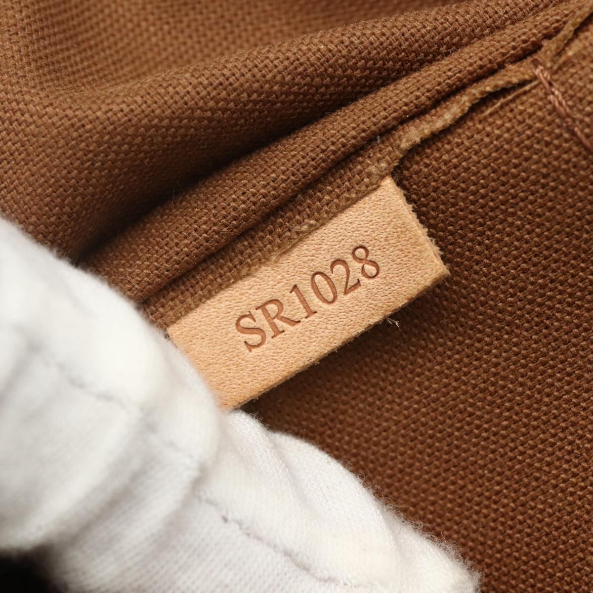 LOUIS VUITTON Monogram Palermo PM Tote Bag M40145 LV Auth ka414