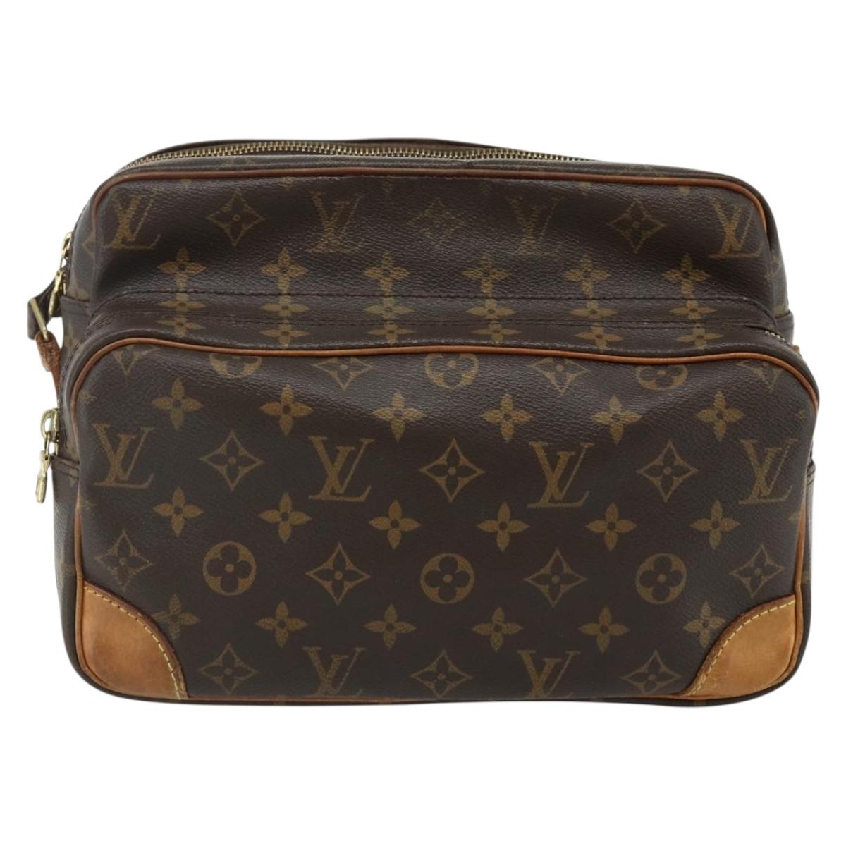 LOUIS VUITTON Monogram Nile Shoulder Bag M45244 LV Auth ka4147