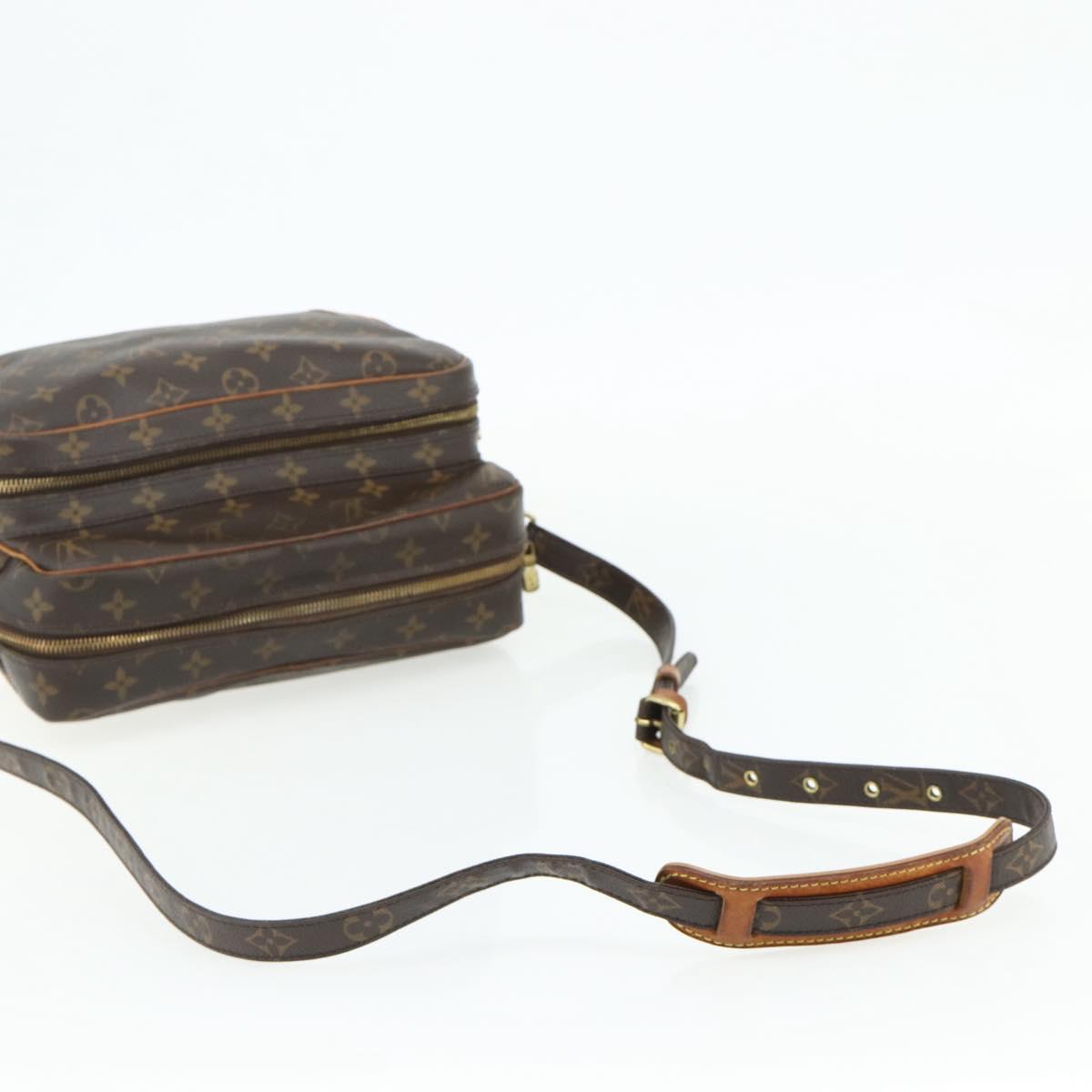 LOUIS VUITTON Monogram Nile Shoulder Bag M45244 LV Auth ka4147