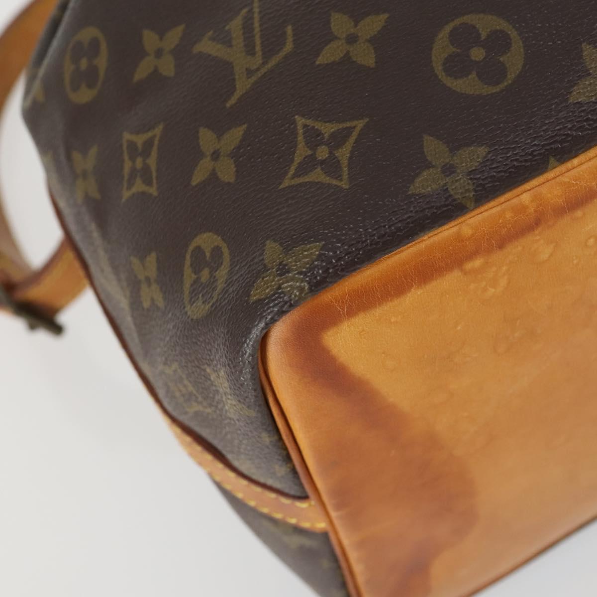 LOUIS VUITTON Monogram Petit Noe Shoulder Bag M42226 LV Auth ka415