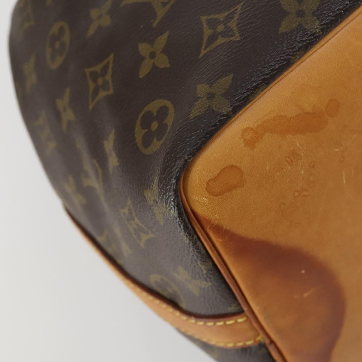 LOUIS VUITTON Monogram Petit Noe Shoulder Bag M42226 LV Auth ka415