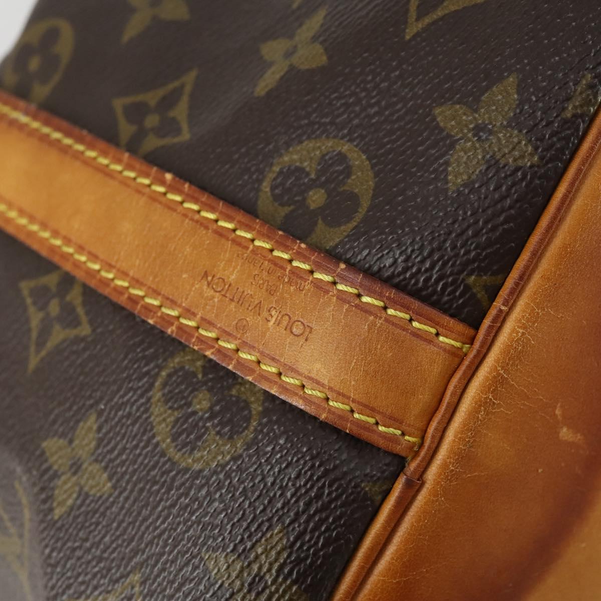 LOUIS VUITTON Monogram Petit Noe Shoulder Bag M42226 LV Auth ka415