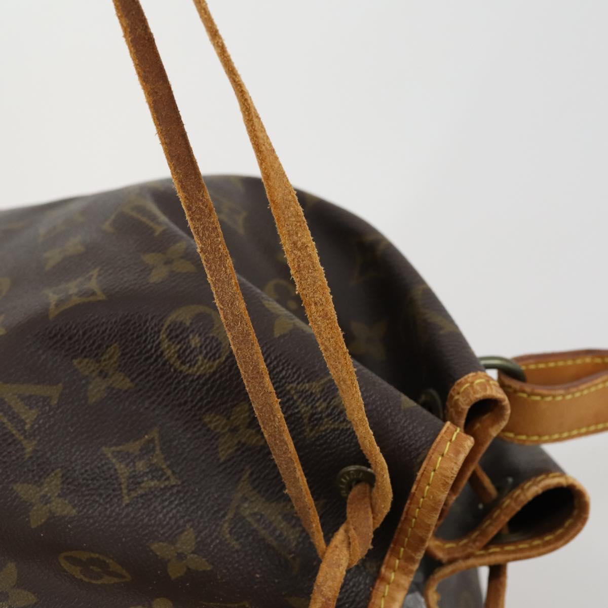 LOUIS VUITTON Monogram Petit Noe Shoulder Bag M42226 LV Auth ka415