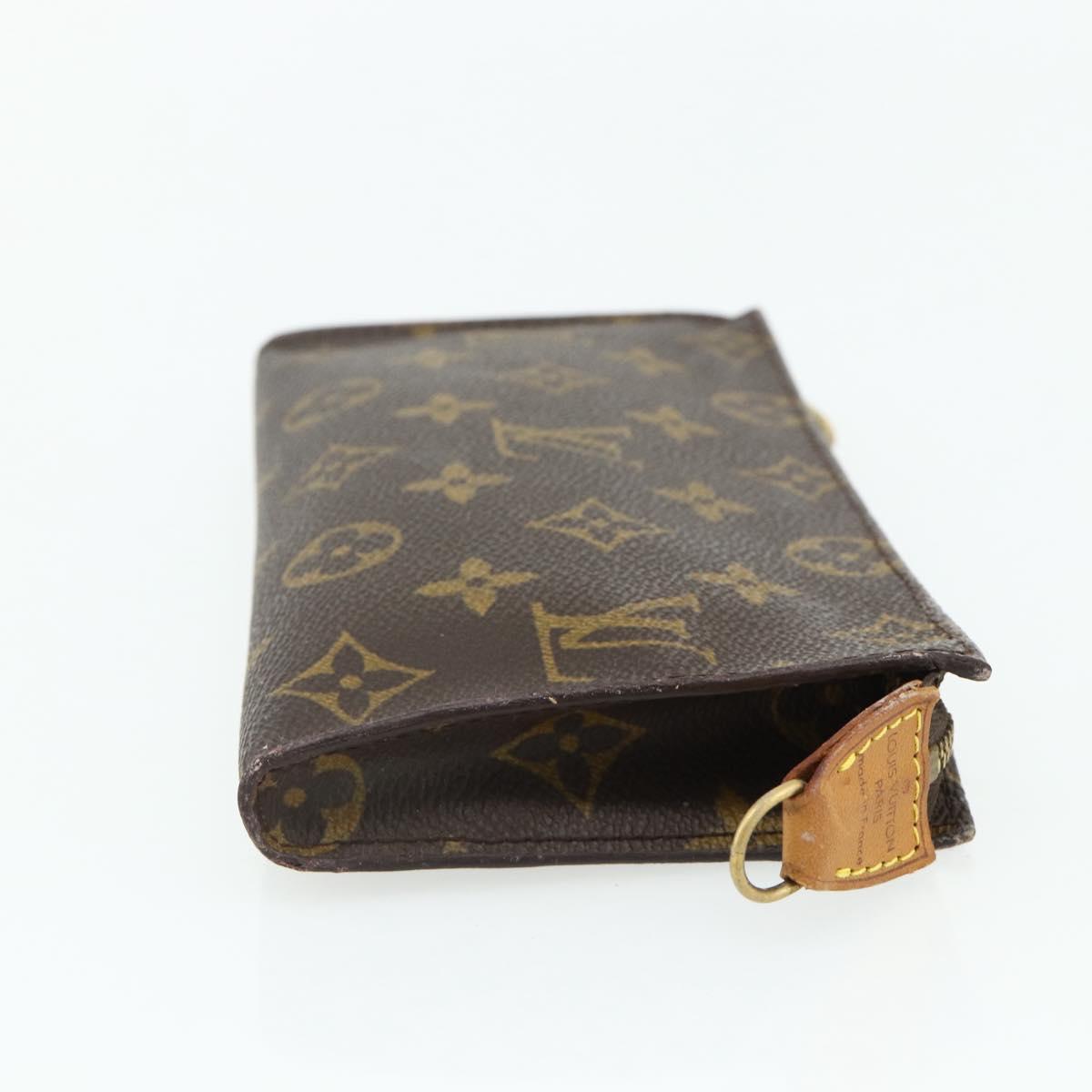 LOUIS VUITTON Monogram Bucket GM Accessory Pouch LV Auth ka4154
