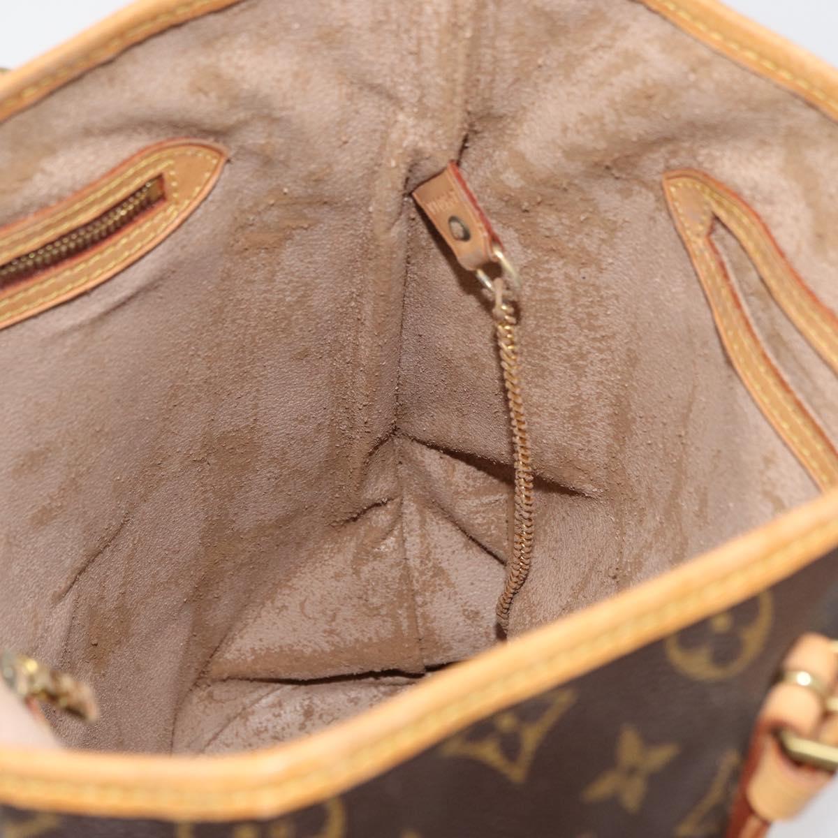 LOUIS VUITTON Monogram Bucket GM Shoulder Bag M42236 LV Auth ka4155