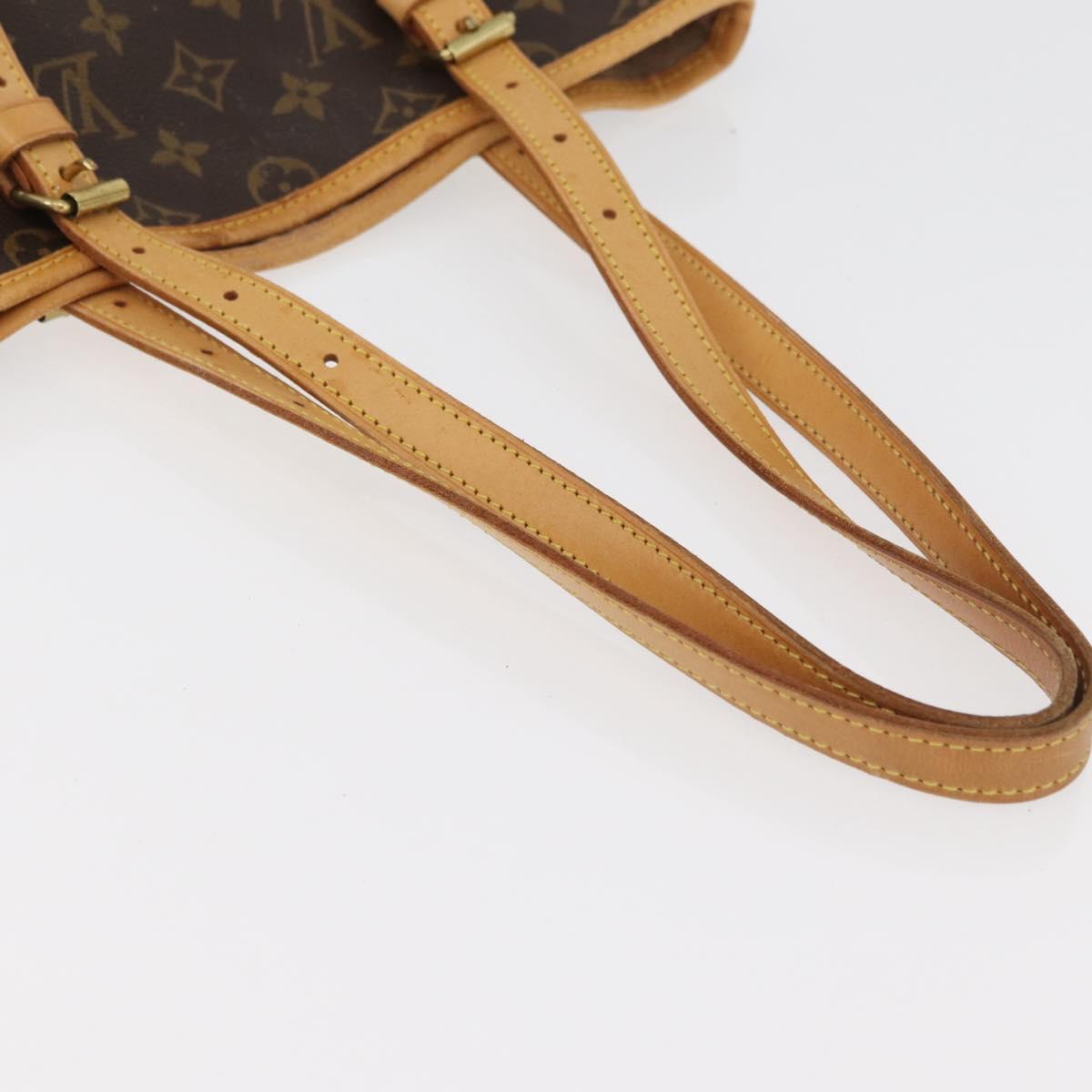LOUIS VUITTON Monogram Bucket GM Shoulder Bag M42236 LV Auth ka4155