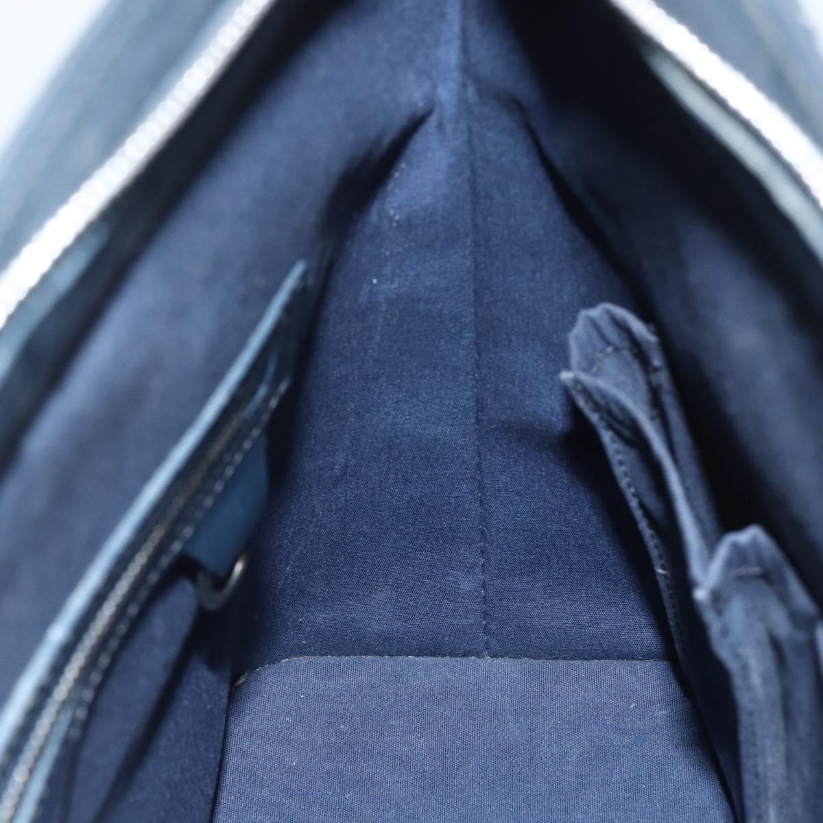 LOUIS VUITTON Monogram Mat Stockton Tote Bag Noir M55112 LV Auth ka417