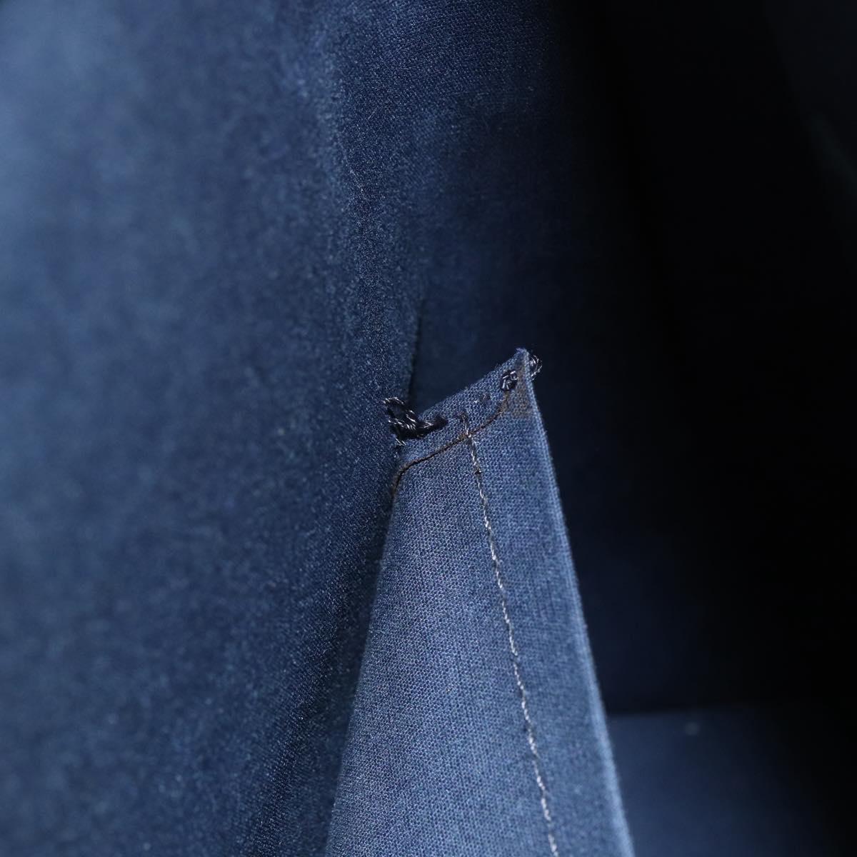 LOUIS VUITTON Monogram Mat Stockton Tote Bag Noir M55112 LV Auth ka417