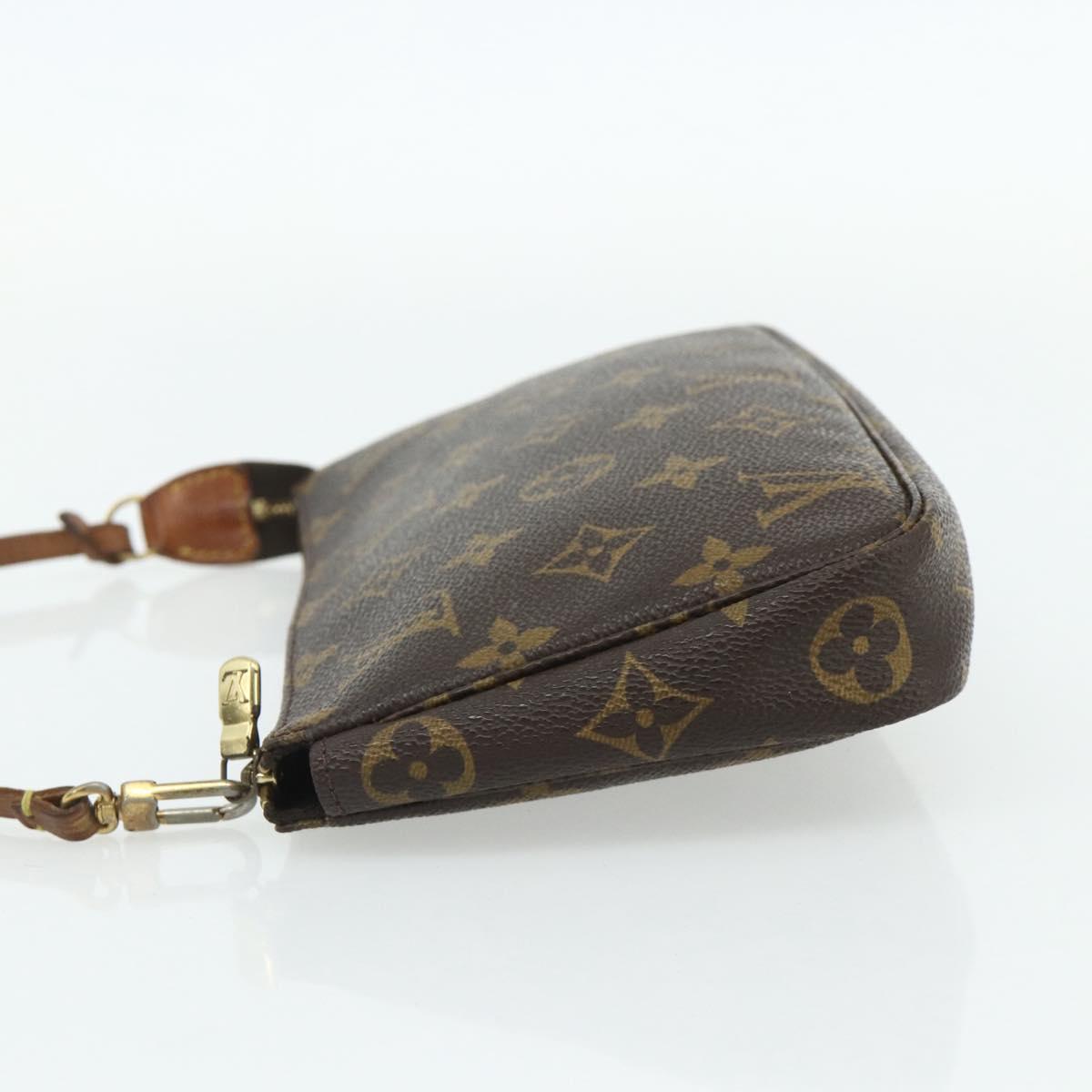 LOUIS VUITTON Monogram Pochette Accessoires Pouch M51980 LV Auth ka4173