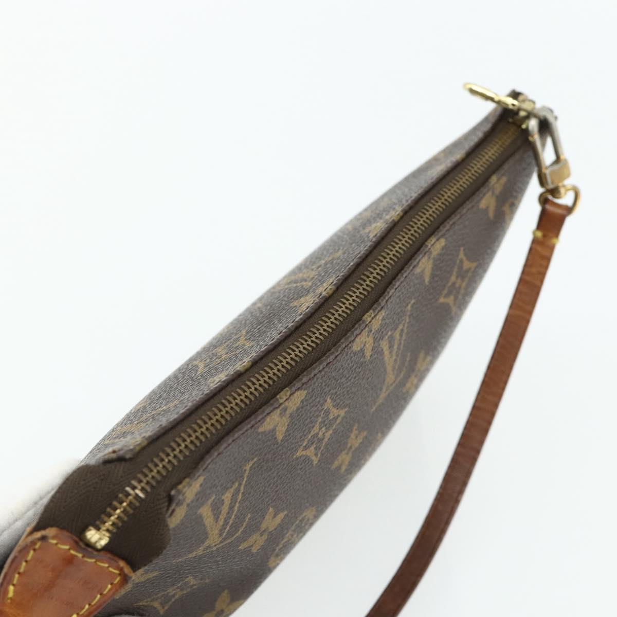LOUIS VUITTON Monogram Pochette Accessoires Pouch M51980 LV Auth ka4173