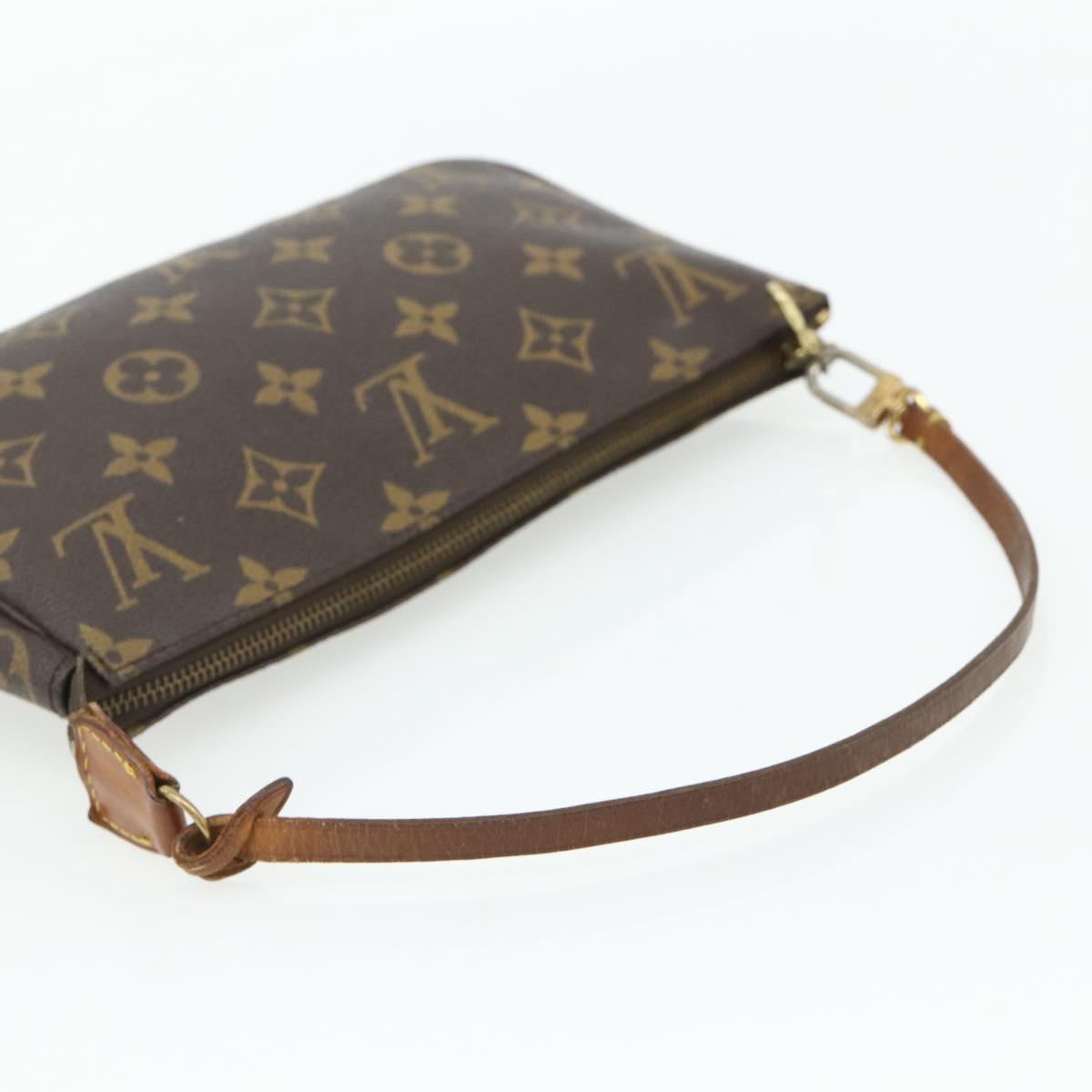 LOUIS VUITTON Monogram Pochette Accessoires Pouch M51980 LV Auth ka4173