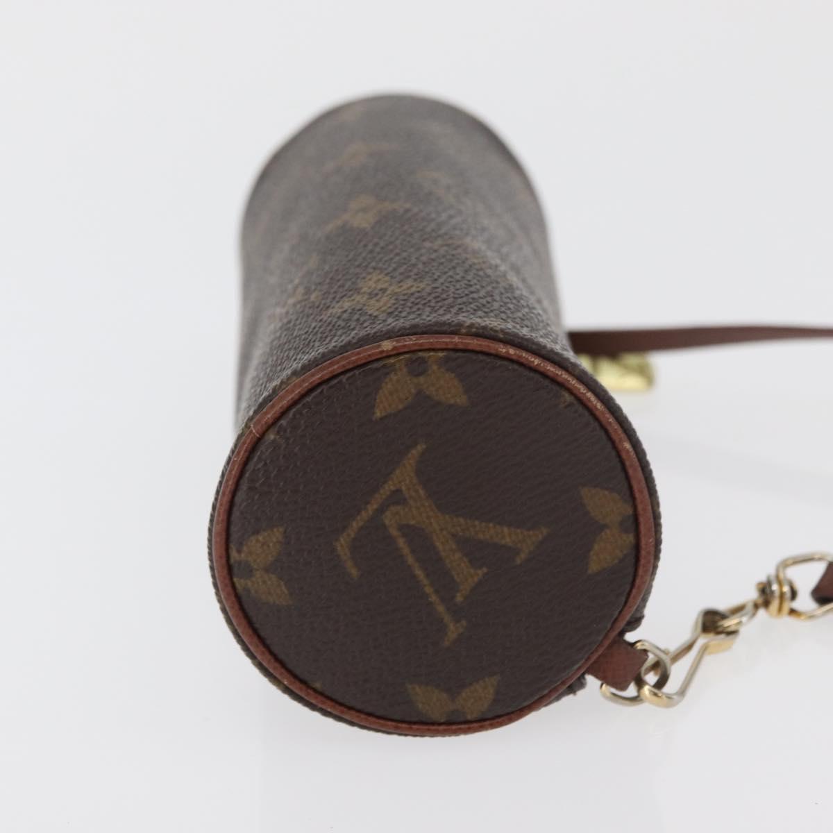 LOUIS VUITTON Monogram Papillon Pouch LV Auth ka4174