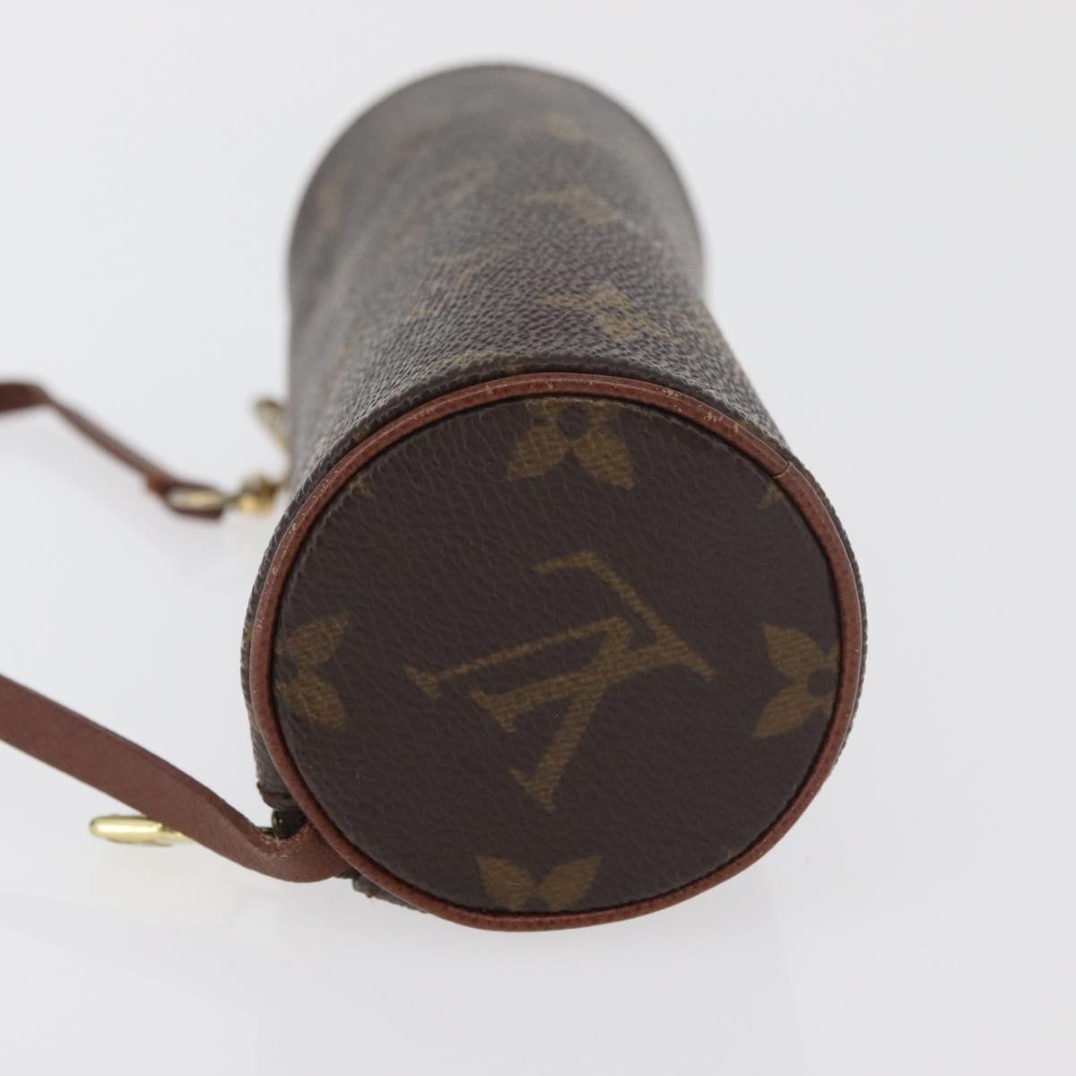 LOUIS VUITTON Monogram Papillon Pouch LV Auth ka4174