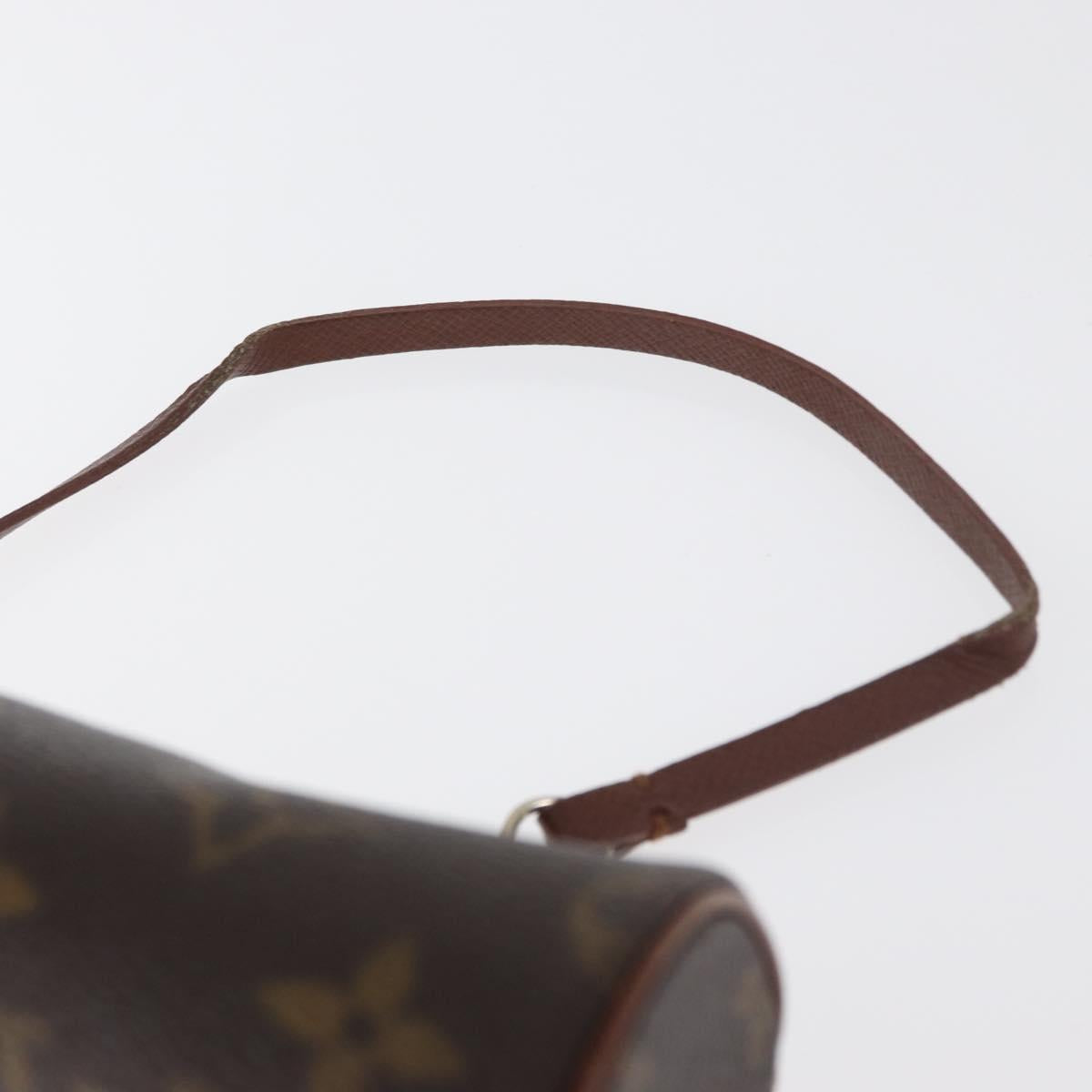LOUIS VUITTON Monogram Papillon Pouch LV Auth ka4174