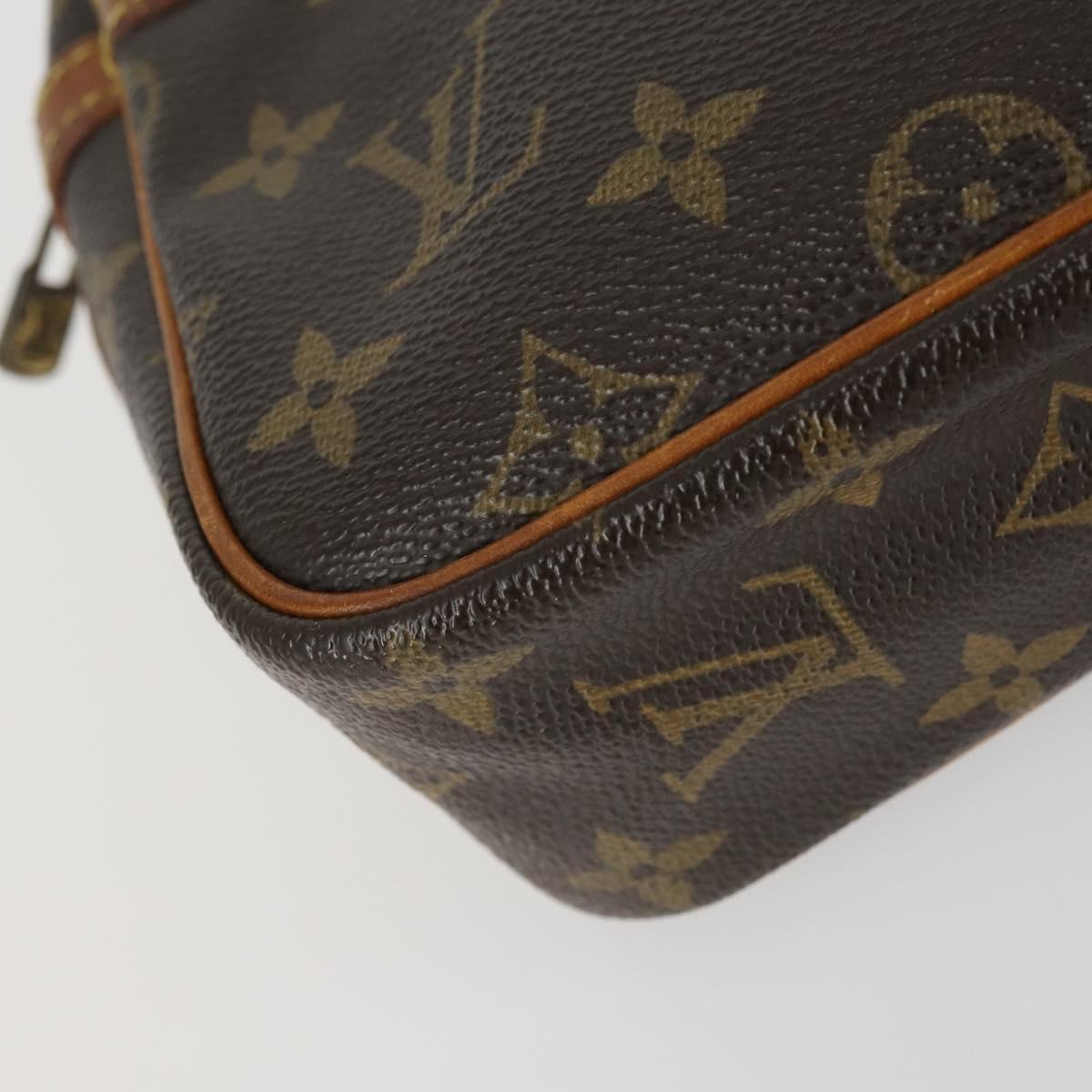 LOUIS VUITTON Monogram Clutch Bag 2 Set LV Auth ka418