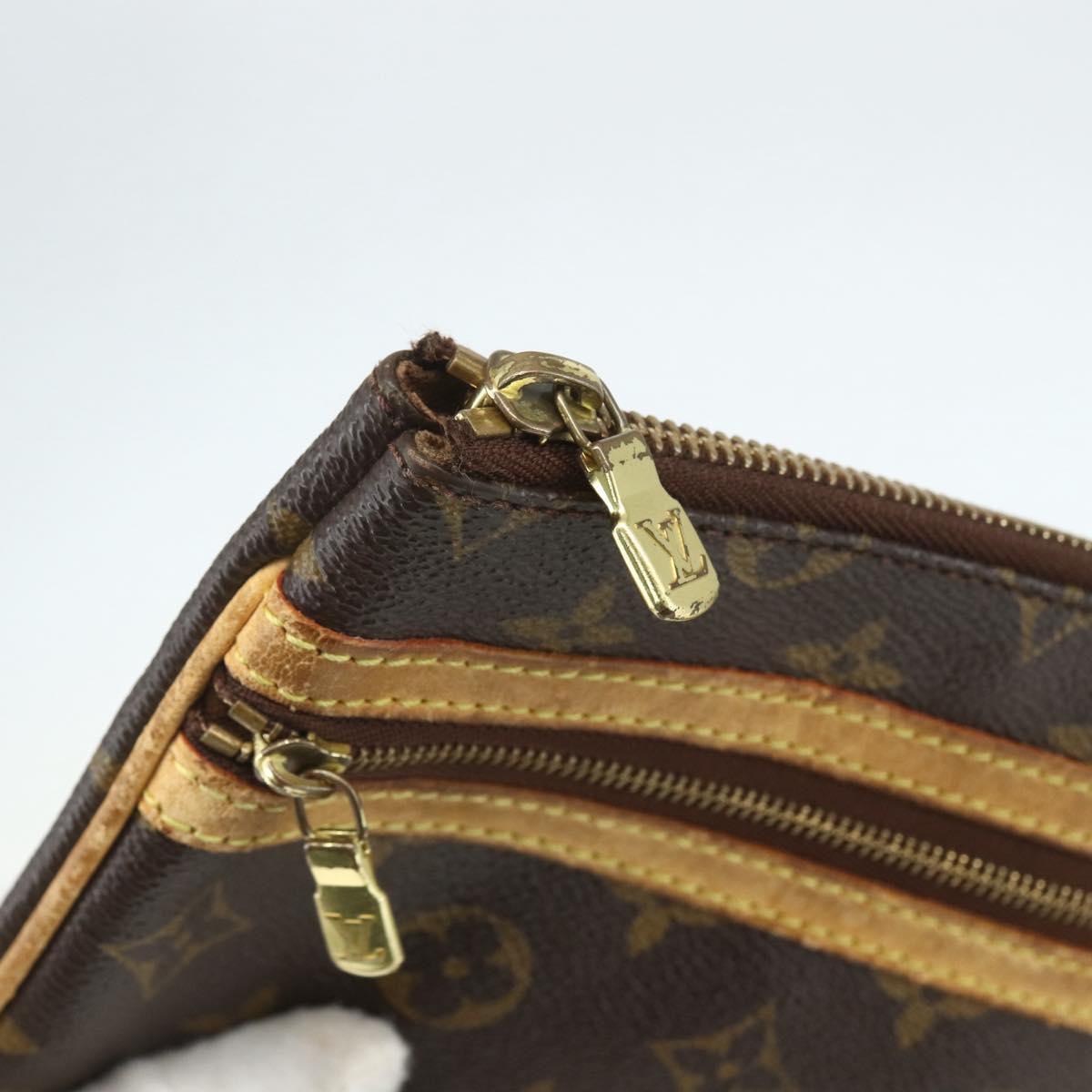 LOUIS VUITTON Monogram Pochette Bosphore Shoulder Bag M40044 LV Auth ka419