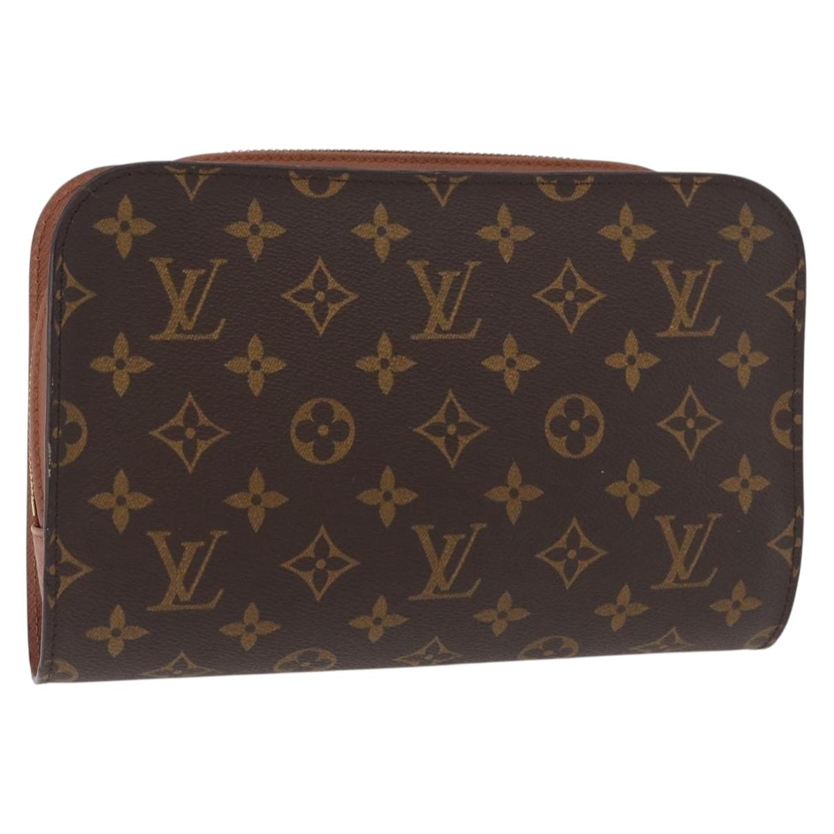LOUIS VUITTON Monogram Orsay Clutch Bag M51790 LV Auth ka4191
