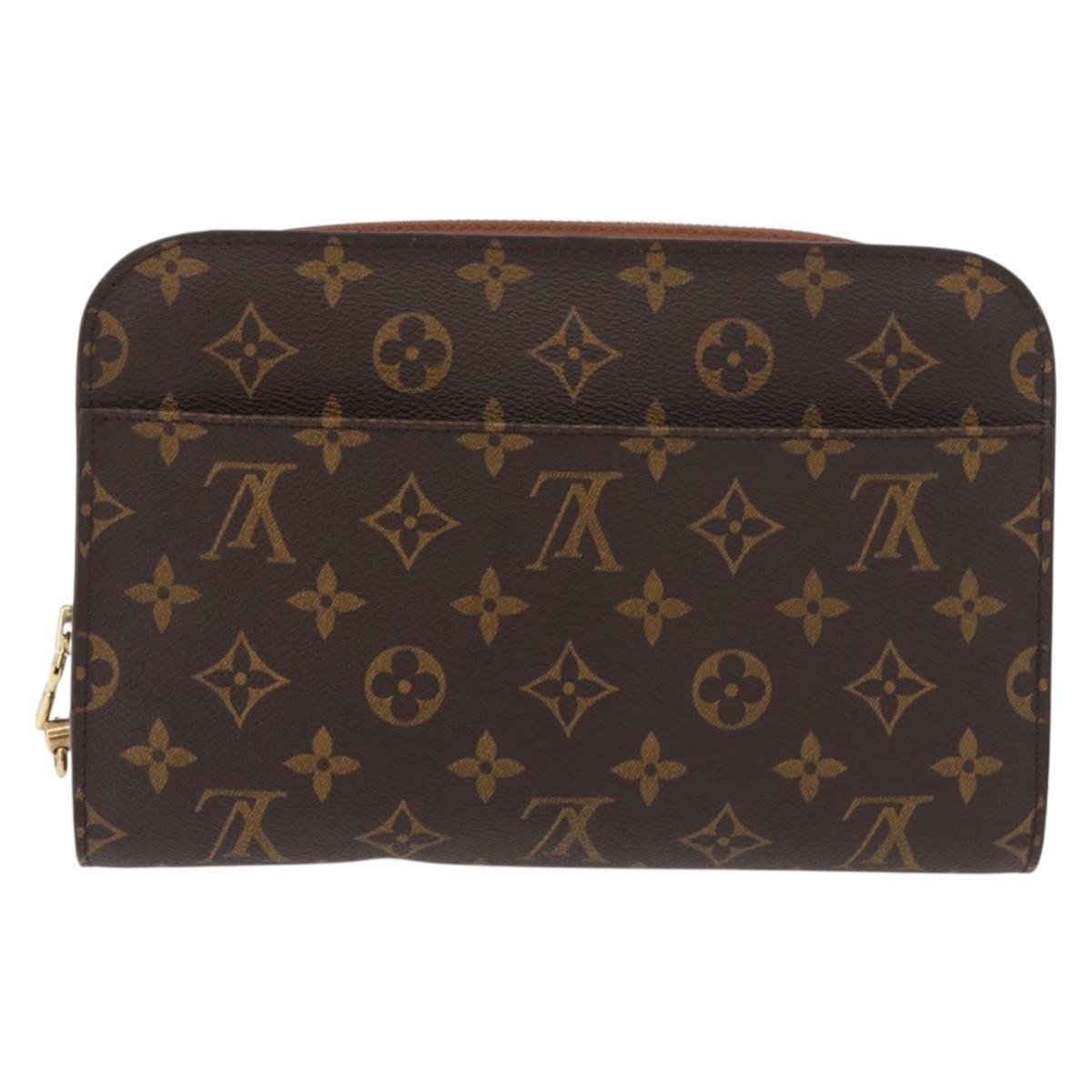 LOUIS VUITTON Monogram Orsay Clutch Bag M51790 LV Auth ka4191