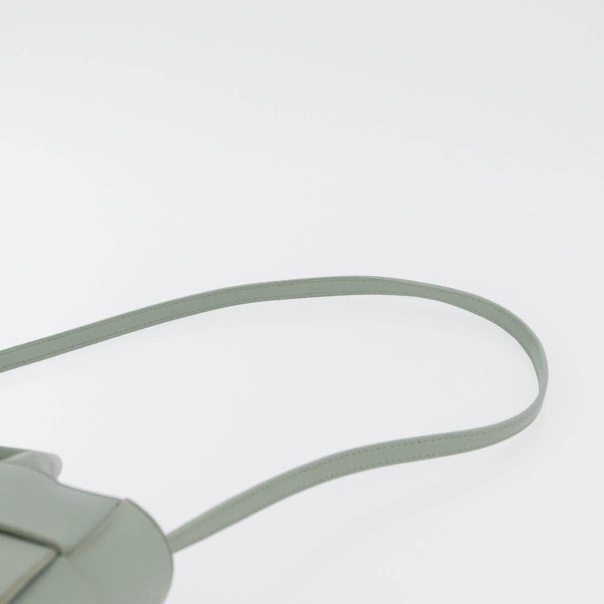 BOTTEGA VENETA MAXI INTRECCIATO Arcomini Bag 2way Pastel Green Auth ka4195A