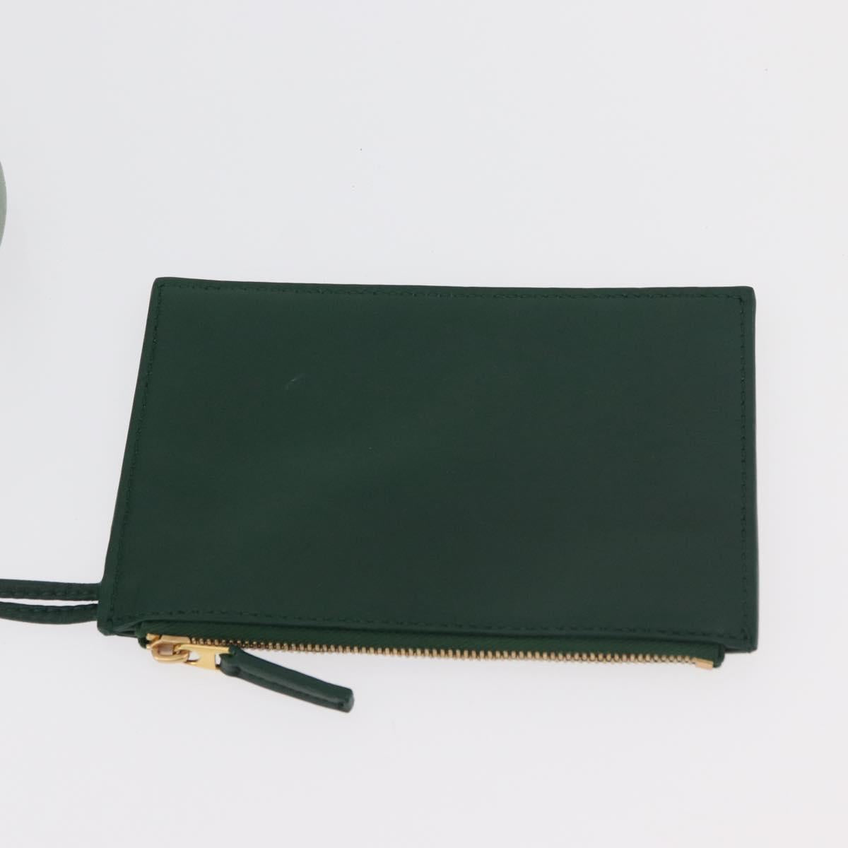 BOTTEGA VENETA MAXI INTRECCIATO Arcomini Bag 2way Pastel Green Auth ka4195A