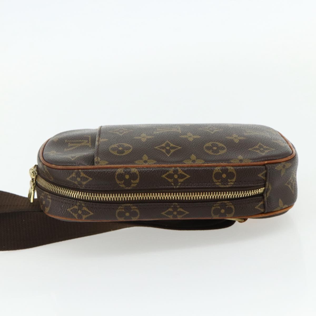 LOUIS VUITTON Monogram Pochette Gange Shoulder Bag M51870 LV Auth ka4198A
