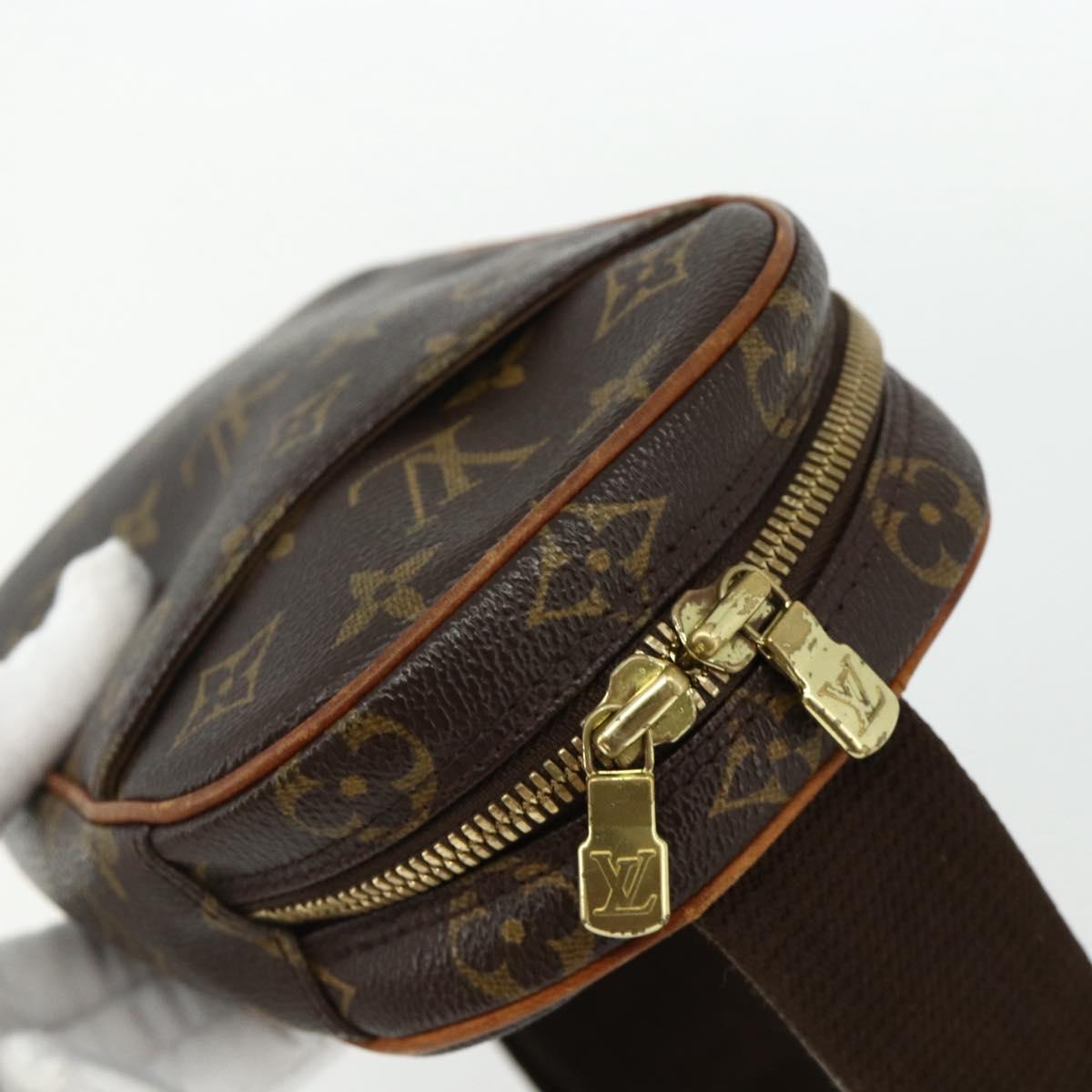 LOUIS VUITTON Monogram Pochette Gange Shoulder Bag M51870 LV Auth ka4198A