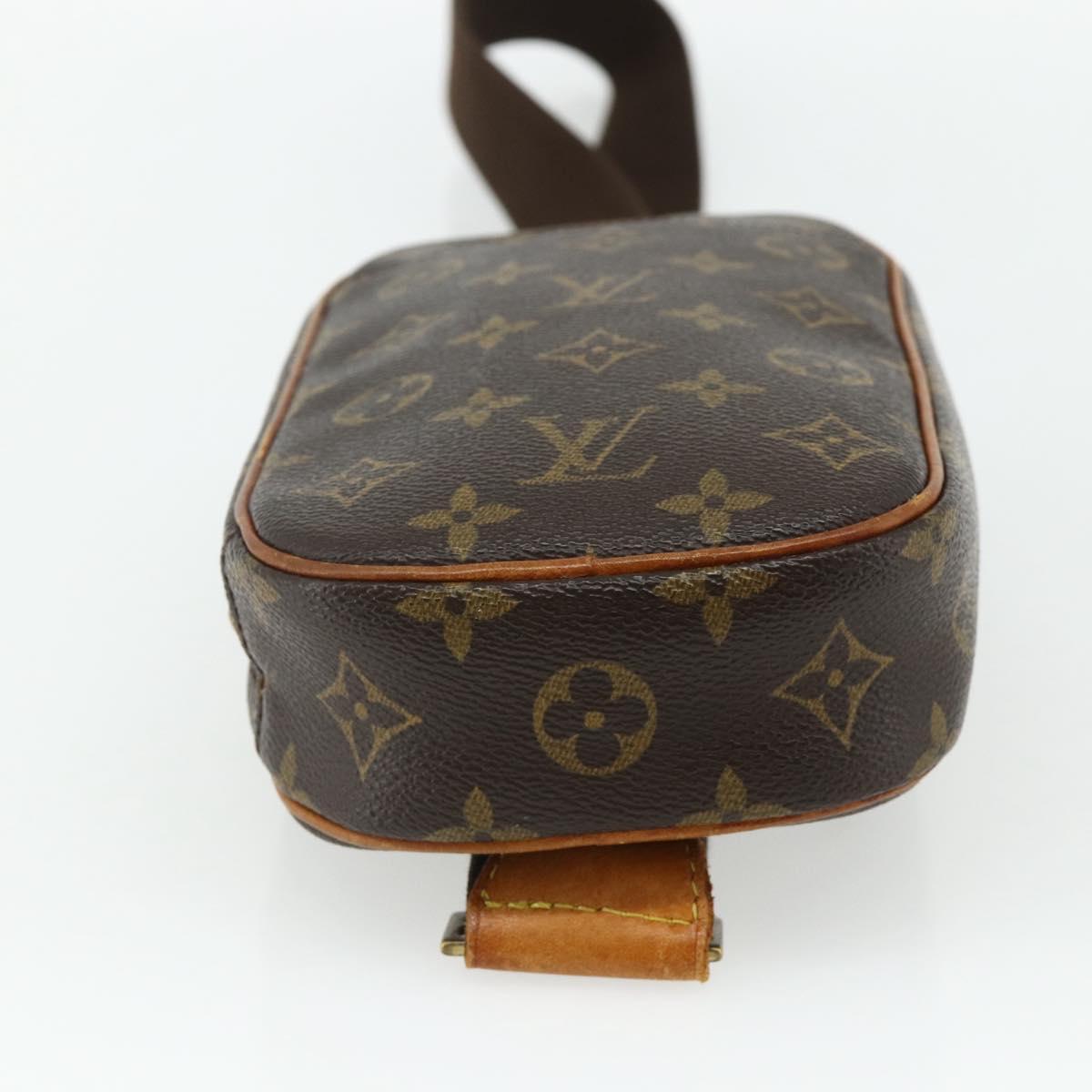 LOUIS VUITTON Monogram Pochette Gange Shoulder Bag M51870 LV Auth ka4198A