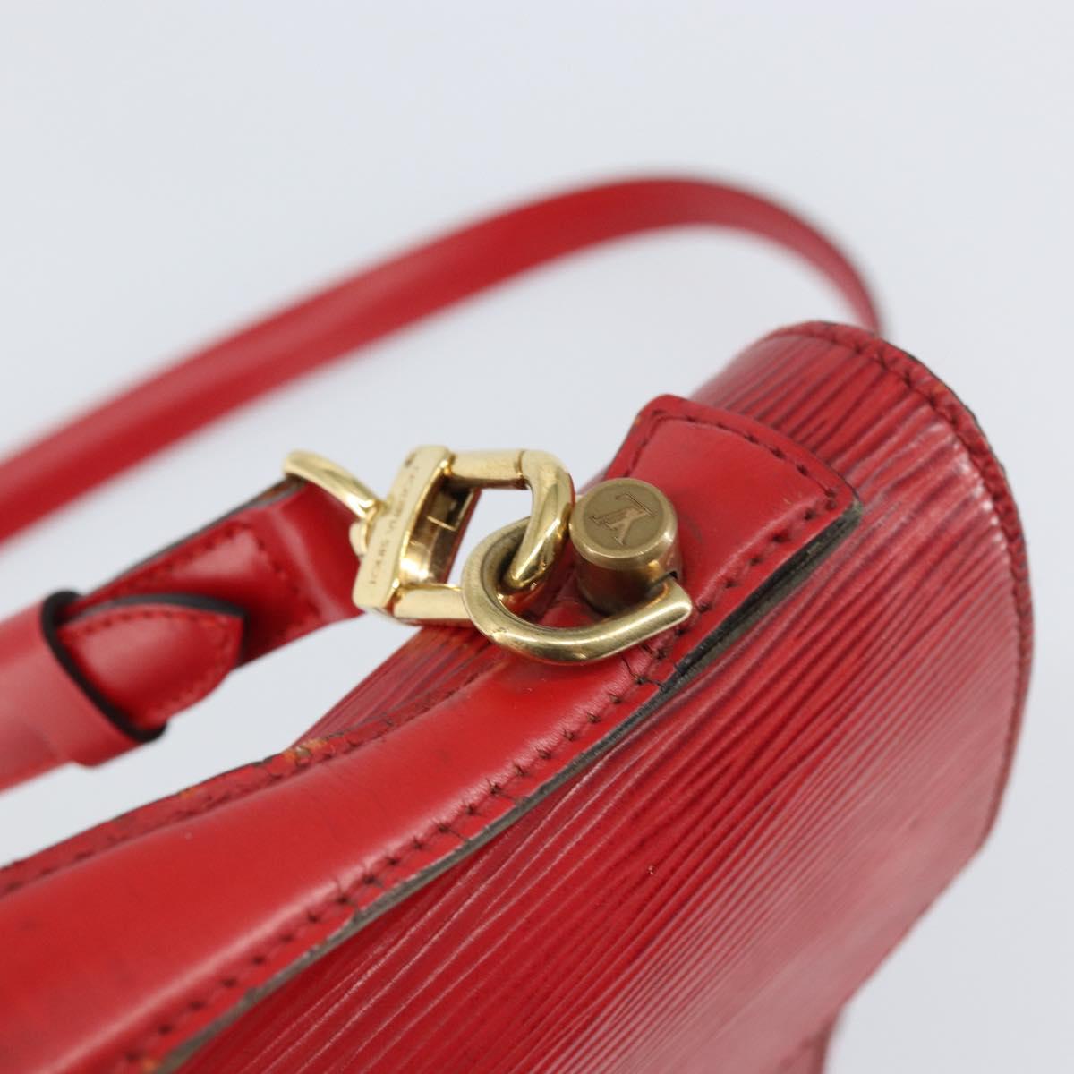 LOUIS VUITTON Epi Monceau 28 Hand Bag Red M40783 LV Auth ka420
