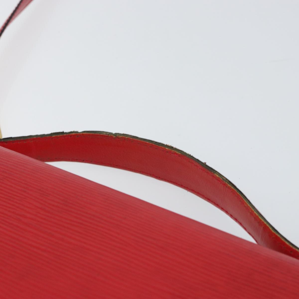 LOUIS VUITTON Epi Monceau 28 Hand Bag Red M40783 LV Auth ka420