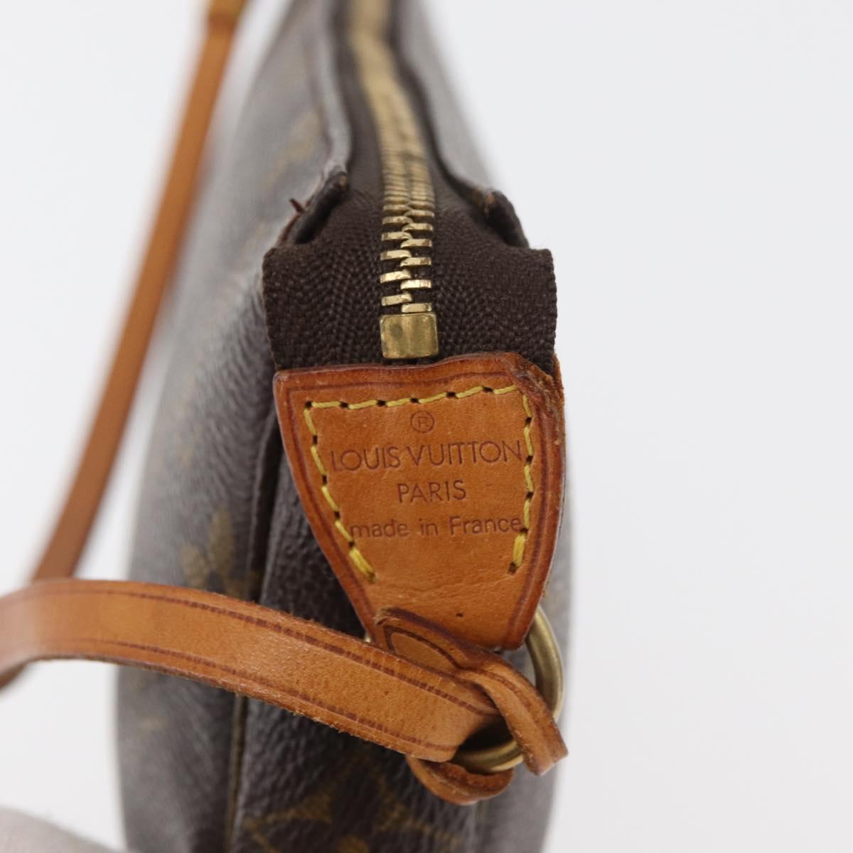 LOUIS VUITTON Monogram Pochette Accessoires Pouch M51980 LV Auth ka4205A
