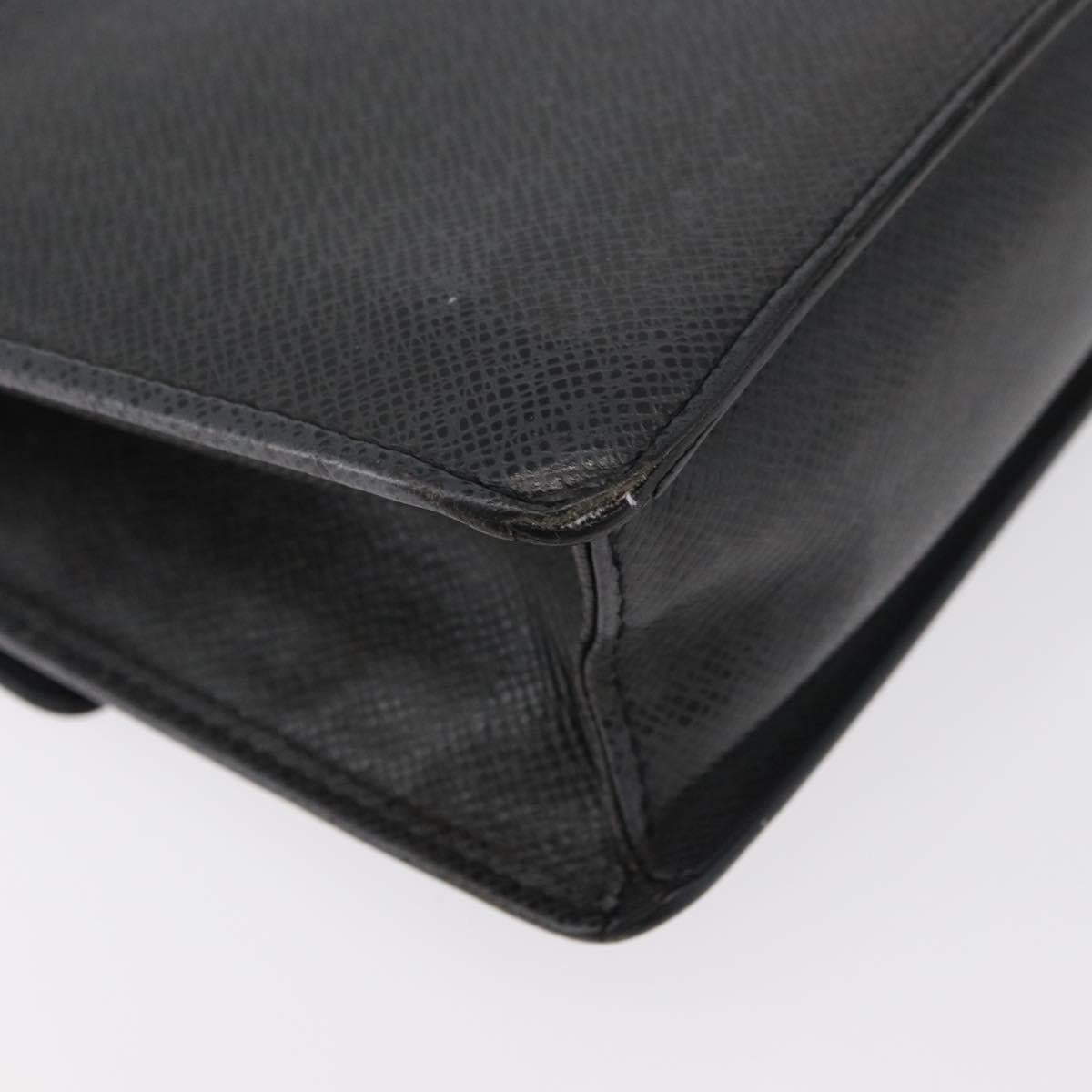 LOUIS VUITTON Taiga Selenga Clutch Bag Ardoise M30782 LV Auth ka4213