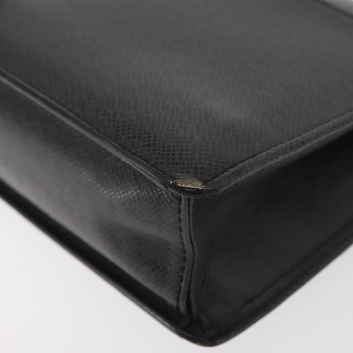 LOUIS VUITTON Taiga Selenga Clutch Bag Ardoise M30782 LV Auth ka4213