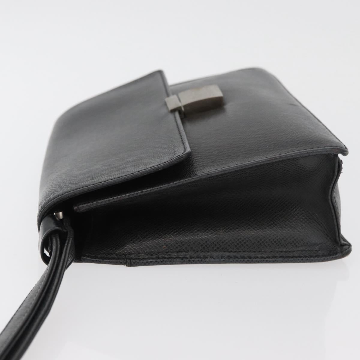 LOUIS VUITTON Taiga Selenga Clutch Bag Ardoise M30782 LV Auth ka4213