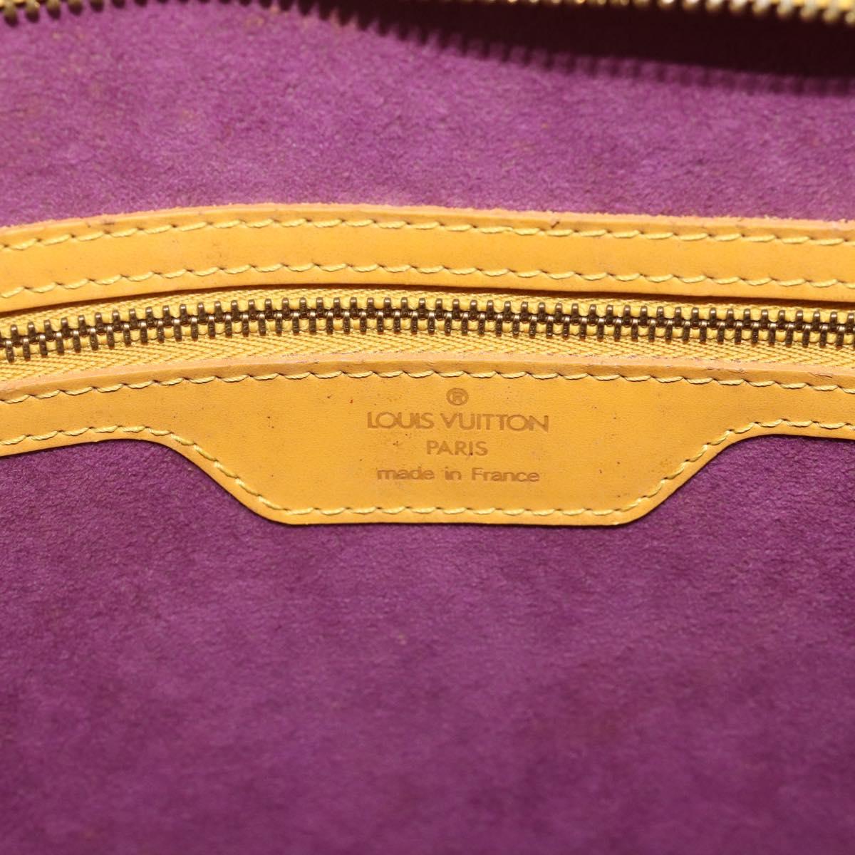 LOUIS VUITTON Epi Saint Jacques Shopping Bag Yellow M52269 LV Auth ka4227