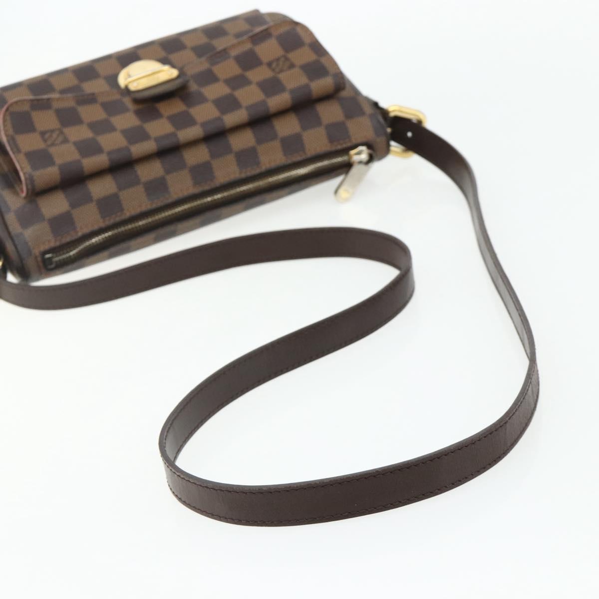 LOUIS VUITTON Damier Ebene Ravello GM Shoulder Bag N60006 LV Auth ka4235