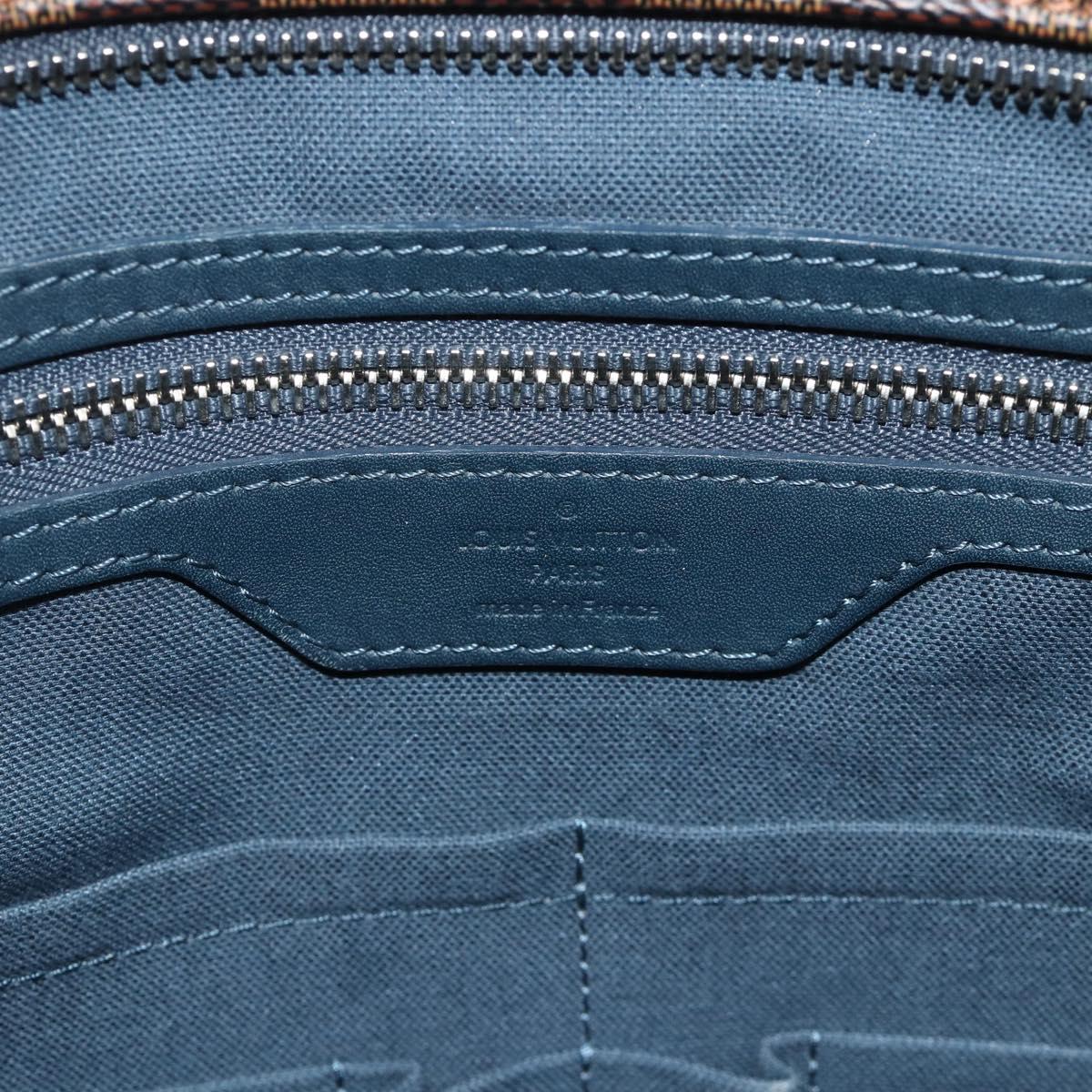 LOUIS VUITTON Damier Ebene Herald Tote Bag N41255 LV Auth ka4237