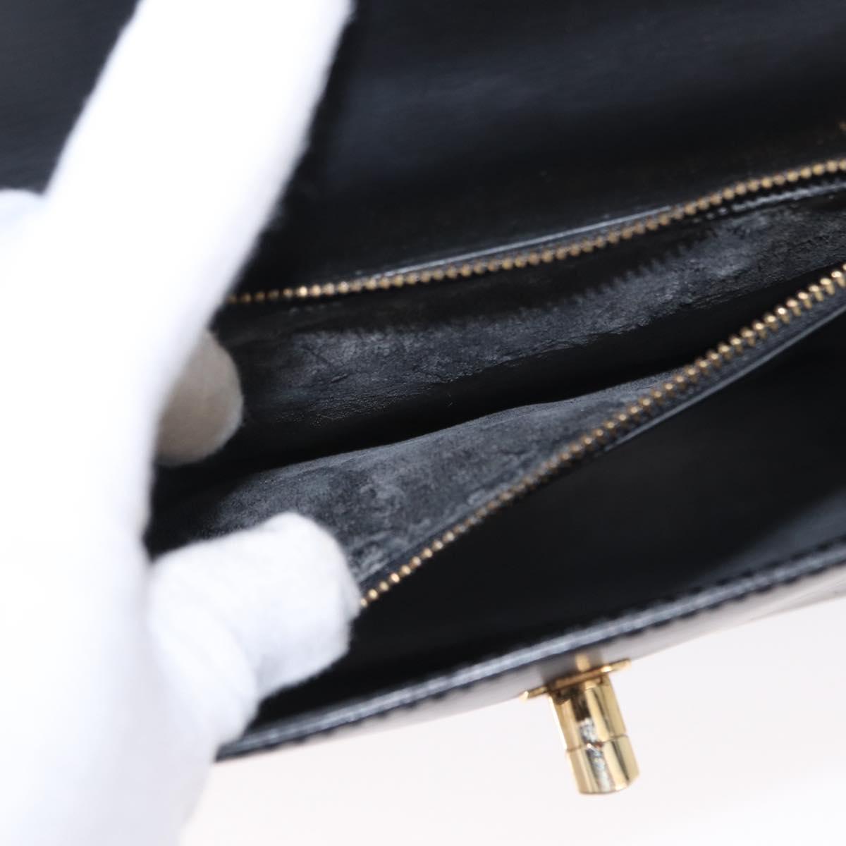 LOUIS VUITTON Epi Malesherbes Hand Bag Black M52372 LV Auth ka424