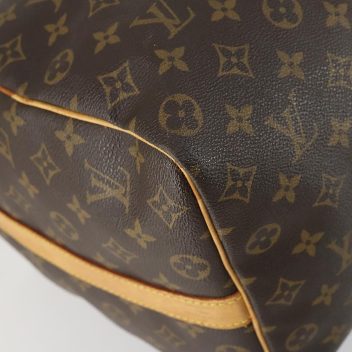 LOUIS VUITTON Monogram Keepall Bandouliere 50 Boston Bag M41416 LV Auth ka425