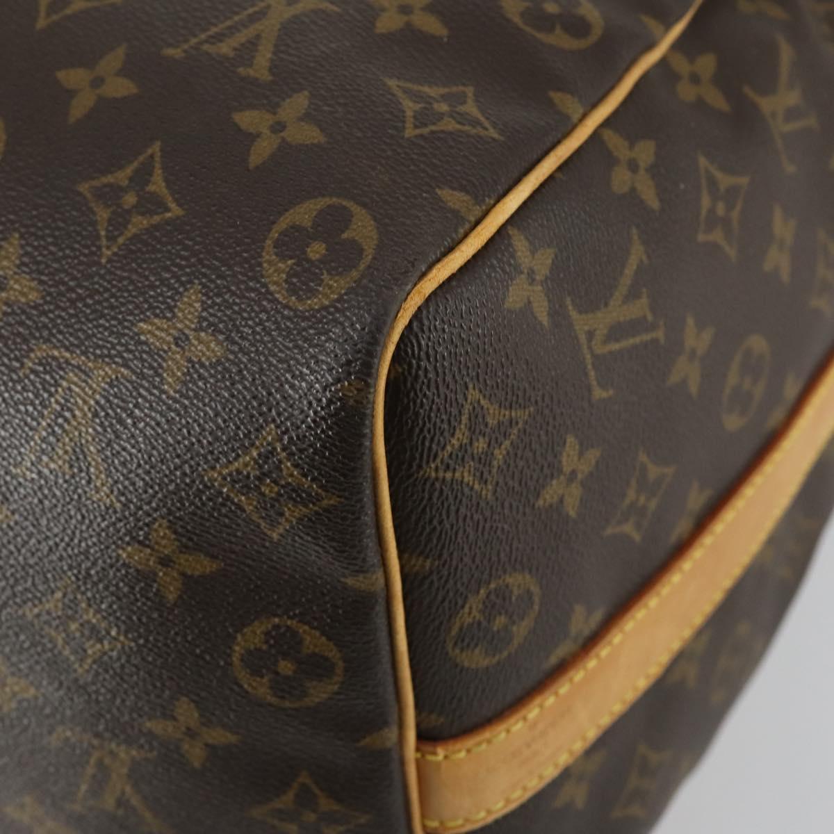 LOUIS VUITTON Monogram Keepall Bandouliere 50 Boston Bag M41416 LV Auth ka425