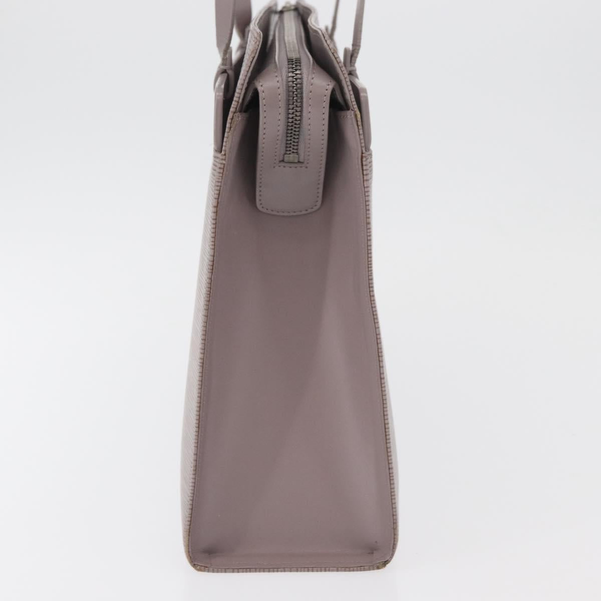 LOUIS VUITTON Epi Croisette PM Tote Bag Lilac M5249B LV Auth ka4250