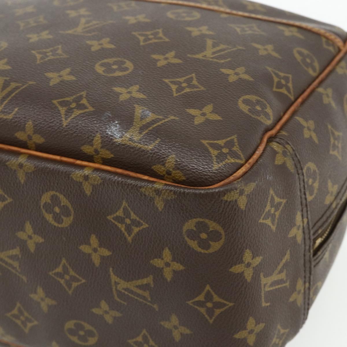 LOUIS VUITTON Monogram Deauville Hand Bag M47270 LV Auth ka4251