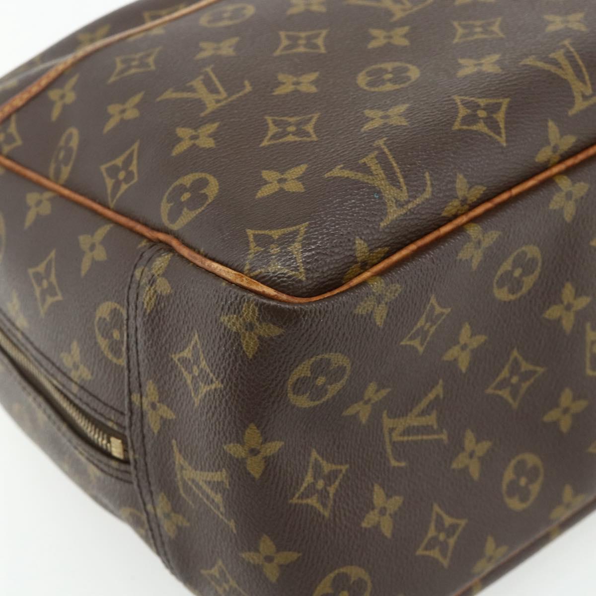 LOUIS VUITTON Monogram Deauville Hand Bag M47270 LV Auth ka4251