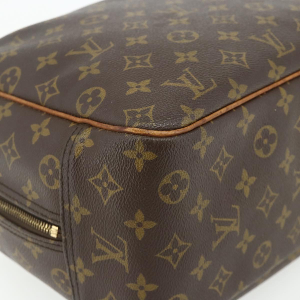 LOUIS VUITTON Monogram Deauville Hand Bag M47270 LV Auth ka4251