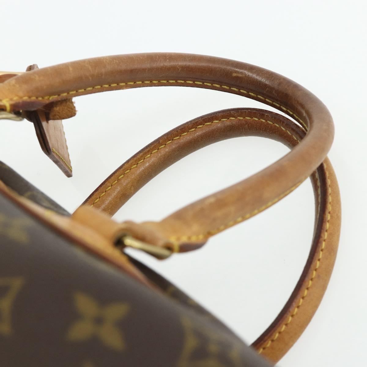 LOUIS VUITTON Monogram Deauville Hand Bag M47270 LV Auth ka4251