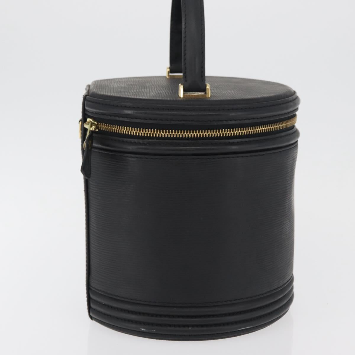 LOUIS VUITTON Epi Cannes Hand Bag Black M48032 LV Auth ka4254