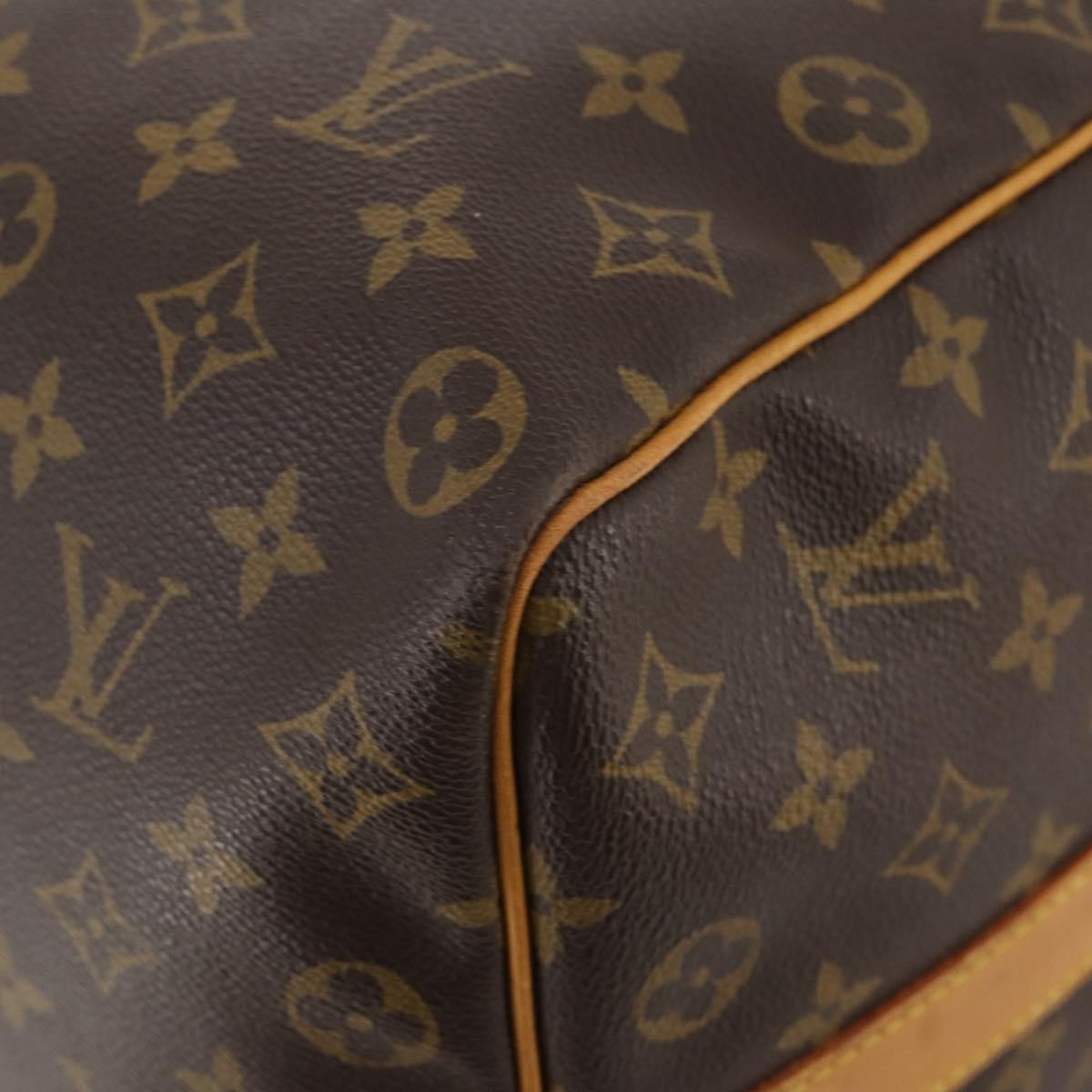 LOUIS VUITTON Monogram Keepall Bandouliere 50 Boston Bag M41416 LV Auth ka4258