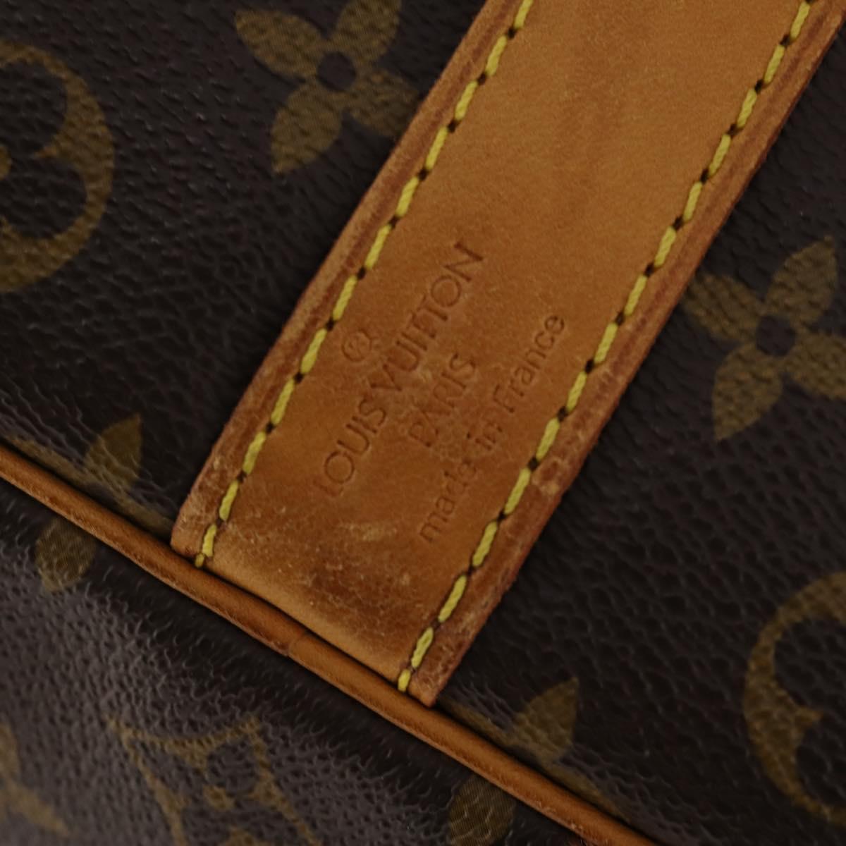 LOUIS VUITTON Monogram Keepall Bandouliere 50 Boston Bag M41416 LV Auth ka4258