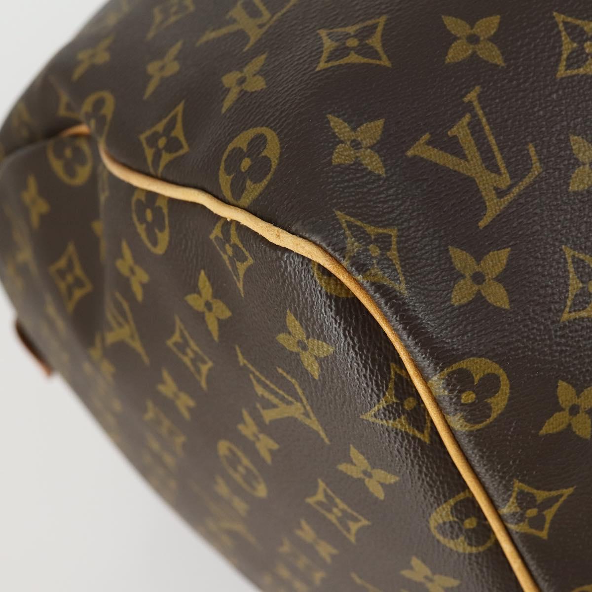 LOUIS VUITTON Monogram Keepall 55 Boston Bag M41424 LV Auth ka426